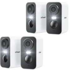 4PCS ieGeek Outdoor Wireless Battery Security Camera 2K Home WiFi CCTV System