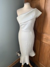 asos mint green Hi Low Hemline dress size 8 Wedding Occasion Party Women
