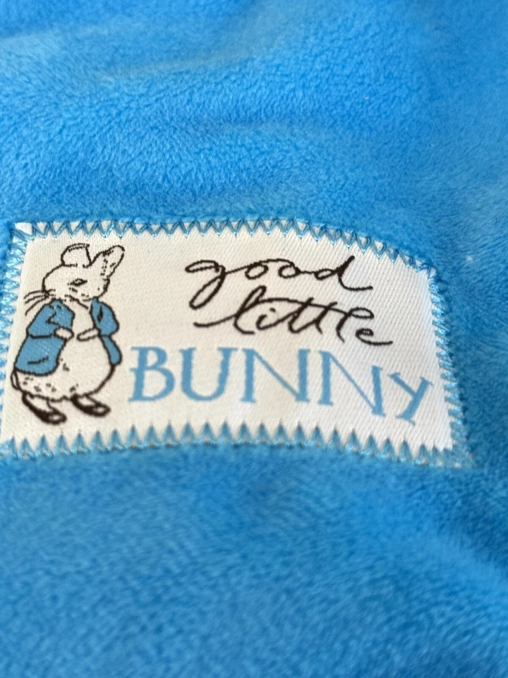 Manta de seguridad PETER RABBIT NIÑOS Preferido Peluche Conejito Lovey Juguete 24109 Nueva con etiquetas Foto 3 de 4