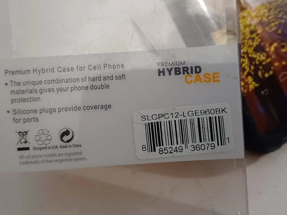 Reiko SLCPC12-LGE960BK Premium Heavy Duty Hybrid Case for LG Nexus 4, 1-Pack, Re - Image 2 of 4