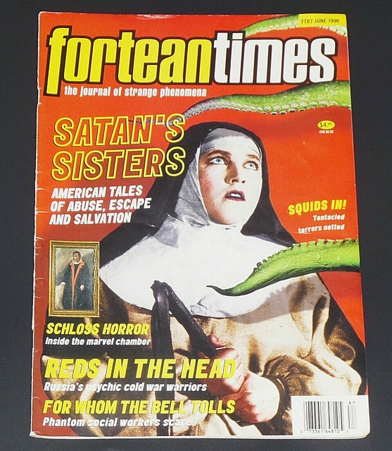 Fortean Times JUNE 1996 Magazine FT 87 Satan's Sisters Schloss Horror