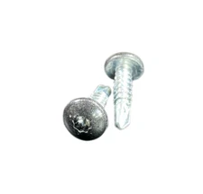 250x - #10 x Grey Charcoal 3/4 Inch Self Tapping Sheet Metal Screws