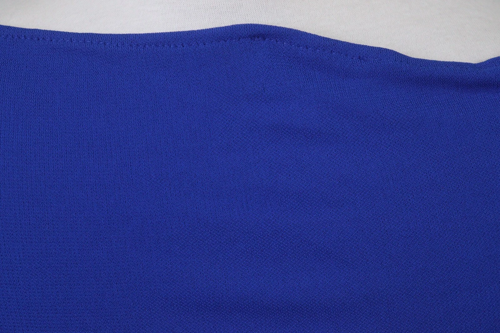 Abito body casual VERSACE CLASSIC V2 blu tinta unita senza maniche scollo barca taglia 10