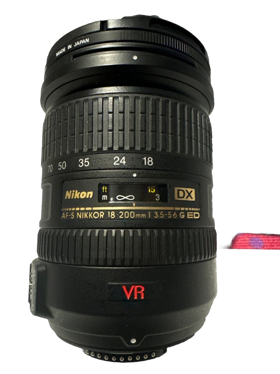 付属品多数！Nikon AF-S 18-200mm VR★手ぶれ補正 手ぶれ補正○高倍率ズーム○ニコン AF-S 18-200mm VR ニコン AF-S