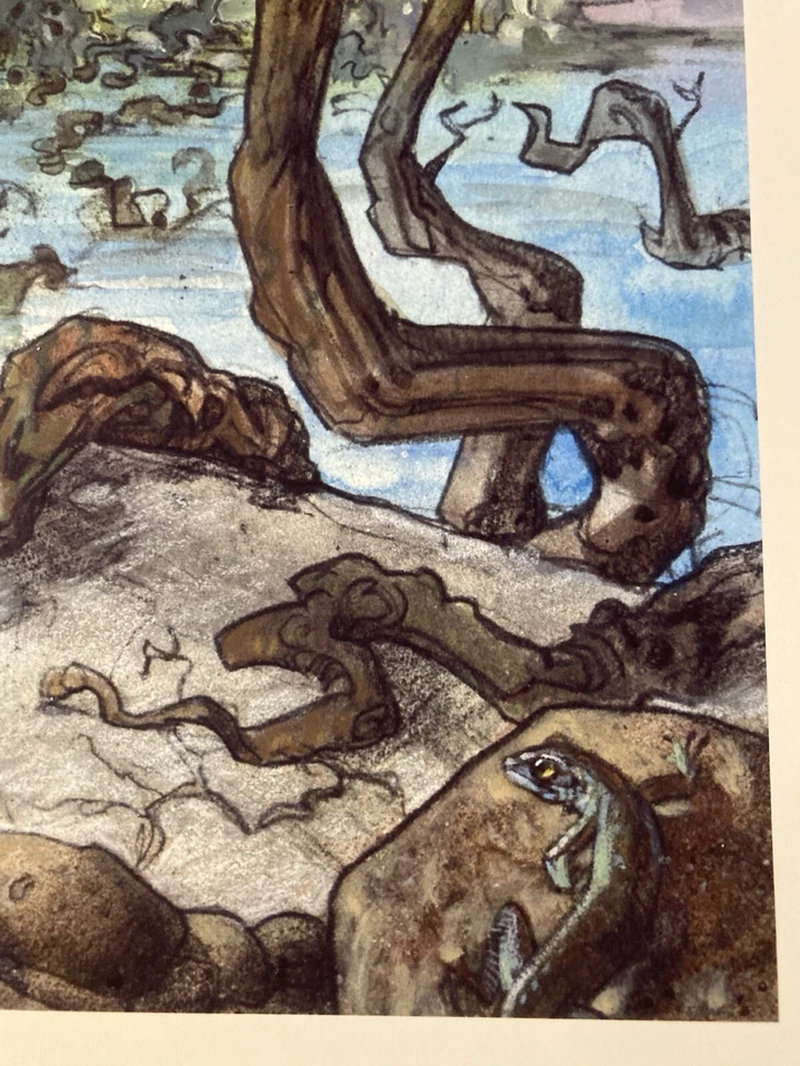 MTG✨Artist Signed CHOKE ART PRINT & CARD✨Tempest NM/M UNCOMMON 1997 NIELSEN Art - Image 4 of 4