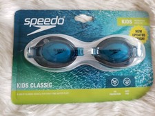 Speedo Kids Classic Goggles UV Protection Ages 3-8 Black