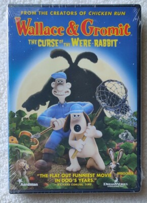 Wallace  Gromit: The Curse of the Were-Rabbit DVD (New Sealed)