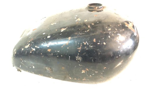 VINTAGE BOBBER CAFE CHOPPER SCRAMBLER MOTORCYCLE GAS FUEL TANK GAS TANK Black 1 - Picture 4 of 6