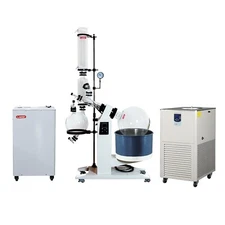 Rotary Evaporator 50L Turnkey Solution with Cooling Circulator and Pump