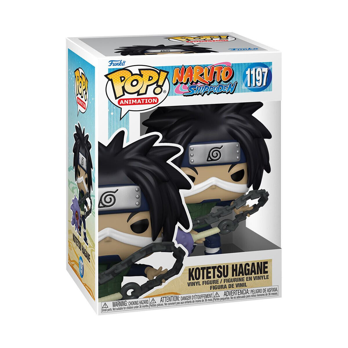 Funko Pop Naruto Shippuden Kotetsu Hagane Vinyl Figure 1197