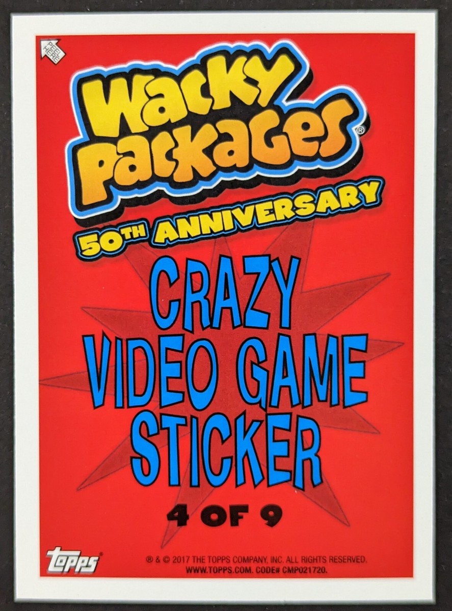 Kirby Curby Gumballs 2017 Topps Wacky Packages Video Game Card #4