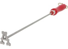 Western Letter Branding Iron Steak, Wood, Burgers Buns Personalized Gift