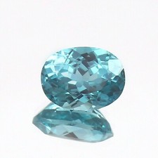 AAA Natural Blue Green Ceylon Parti Sapphire Loose Oval Gemstone Cut 8x6 MM