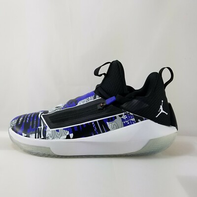 Nike Jordan Jumpman Hustle ''Dark Concord/White-Black'' AQ0397-500 Mens Size 9 NWB