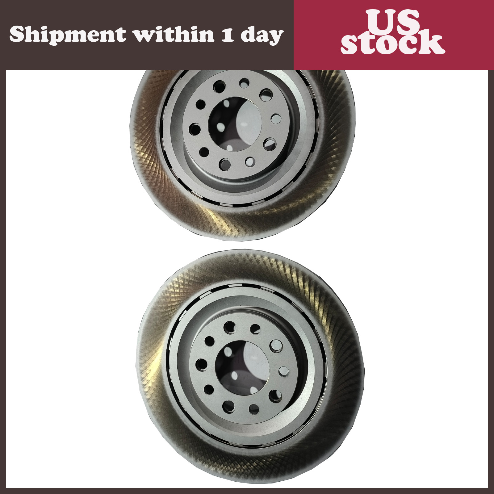 NEW front rear brake rotors #7313 FOR Bentley Mulsanne  3Y0615301A 3Y0615601A