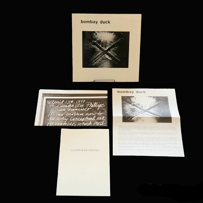 Bombay Duck #5 Photography Magazine Signed Richard Misrach + Extras + Lew Thomas