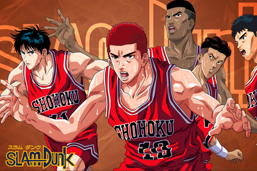 Anime Slam Dunk Poster Shohoku Starting Lineup 18in X 12in Free Shipping Ebay Anime Slam Dunk Poster Shohoku Starting Lineup 18in X 12in Free Shipping Ebay