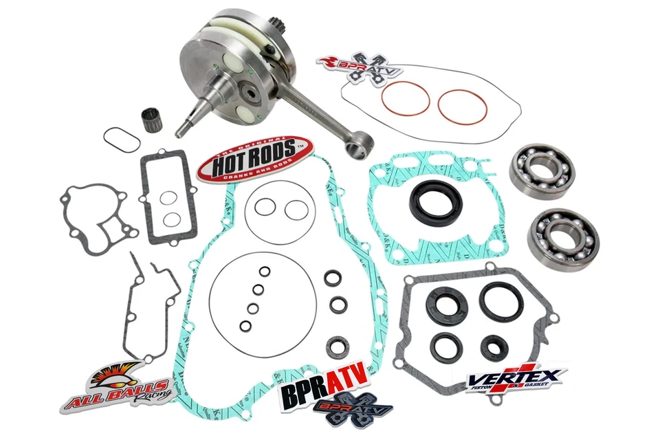99-00 Yamaha YZ250 YZ 250 Hot Rod Crank Gaskets Seals Motor Rebuild Kit Hotrods - Image 4 of 4
