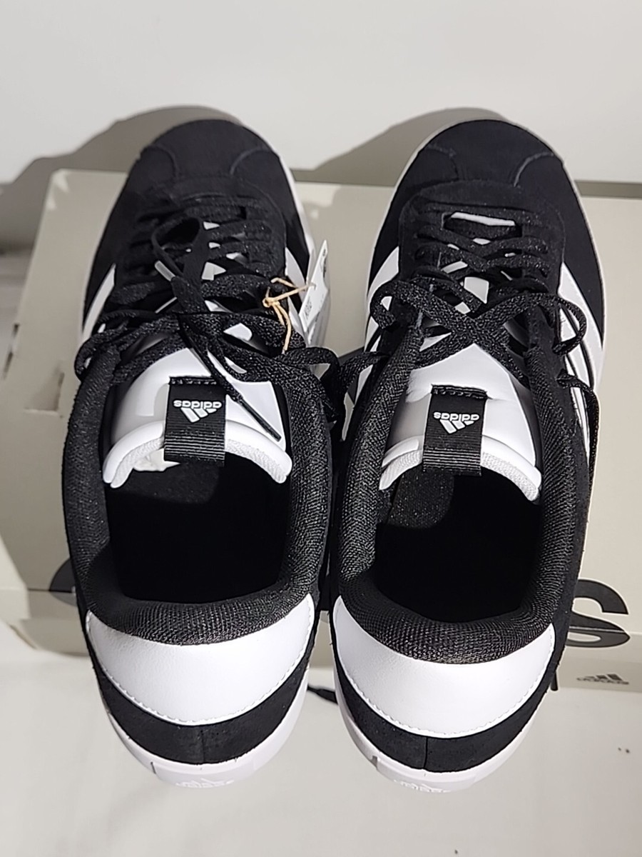 Adidas VL Court 3.0 Skate Black White Cream Mens 11 NWT Buy adidas White/Black VL Court 3.0 Trainers from Next USA main image 4