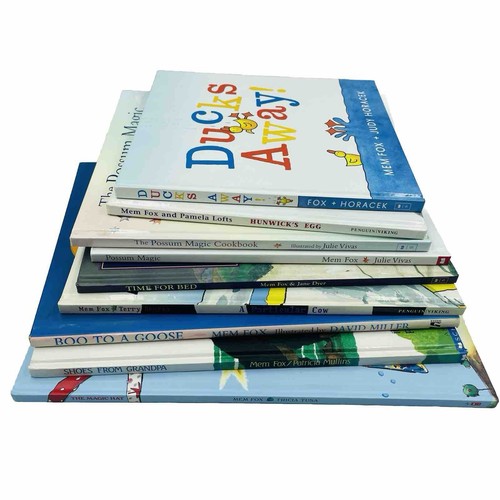 9 x Mem Fox Classic Aussie Kid’s Hardcover Books Possum Magic/Hunwick’s Egg/Boo - Picture 3 of 24