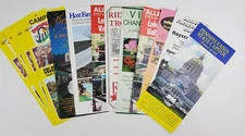 1980s Lancaster Wayne Upper Black Eddy Harrisburg PA Vtg Travel Flyer Lot