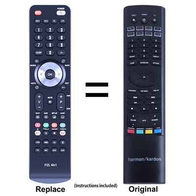 Replacement Remote Control For Harman Kardon BDS570 BDS270 BDS-570 BDS-270 