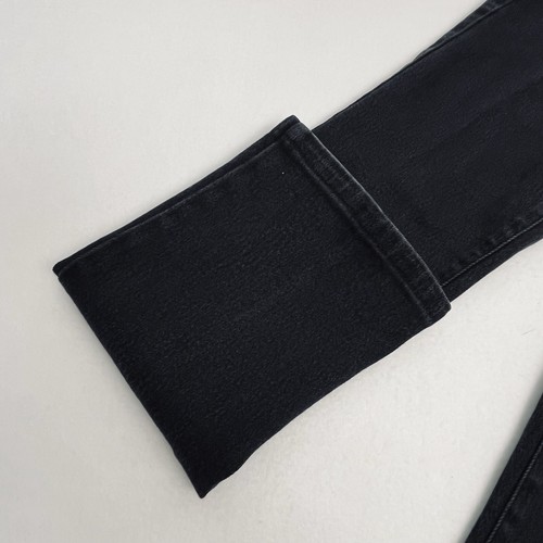 Tommy Hilfiger Black Jeans Sz 3 Junior Girls Straight Leg Y2K Preppy Vintage - Picture 3 of 11