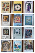 QUILT PATTERN Modern & Traditional Sewing ~ U PICK & CHOOSE ~ Free Shipping VGC