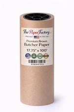 Butcher Paper Roll Brown Food-Grade Kraft 17.75 x 100 PROUDLY MADE IN THE USA