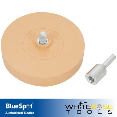 BlueSpot Aufkleber entfernen Gummirad 88 mm selbstklebend Aufkleber Radierer 19043