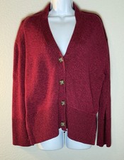 GAP Women's Size M Soft Knit Button Front Relaxed Fit Cardigan