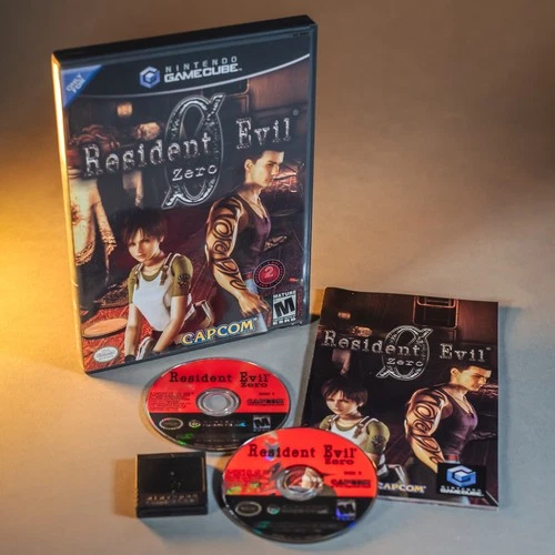 Resident Evil Zero - Gamecube CIB + Memory Card - PRISTINE CONDITION - WORKING