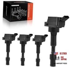 Engine Ignition Coil Packs Compatible with Hyundai Elantra 2015-2019 Black