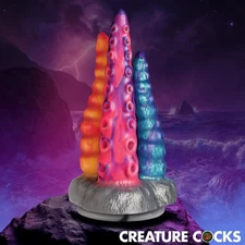 Creature Cocks Tenta-Trio Silicone Dildo ---FREE SHIPPING!!!