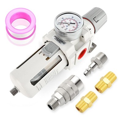 MEANLIN Air Compressor Moisture Filter, AW4000-06 Air Line Filter, 3/4'' NPT I...
