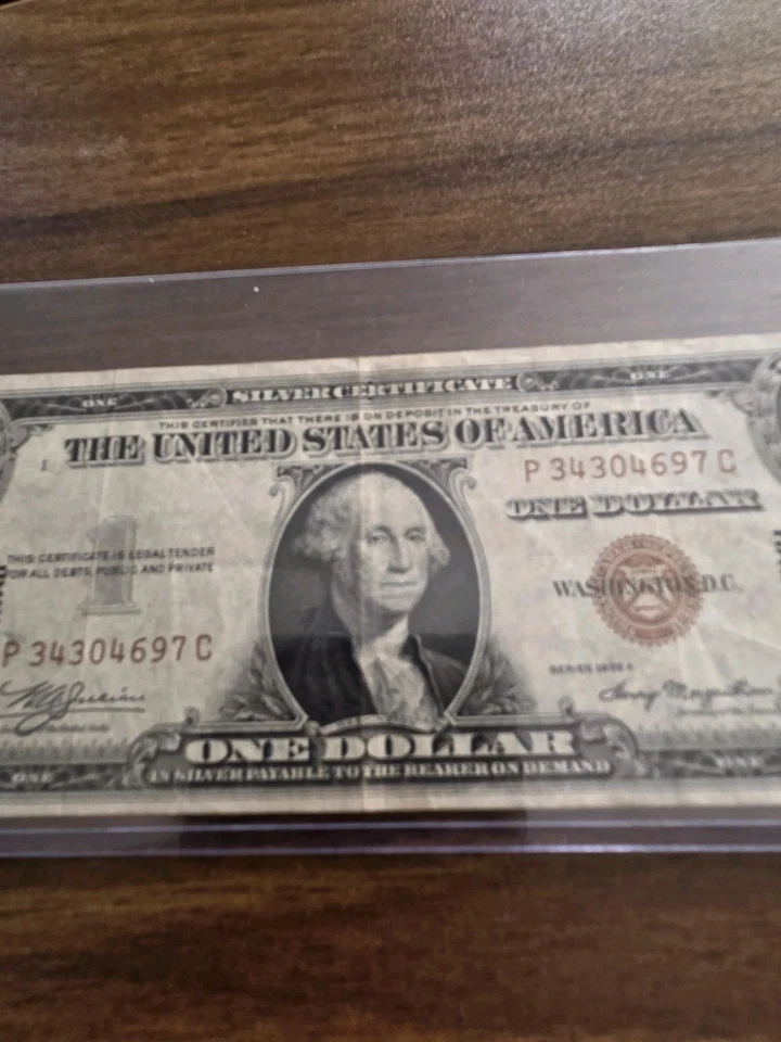 1935A $1 HAWAII  OVERPRINT EMERGENCY ISSUE SILVER CERTIFICATE - Image 4 of 4