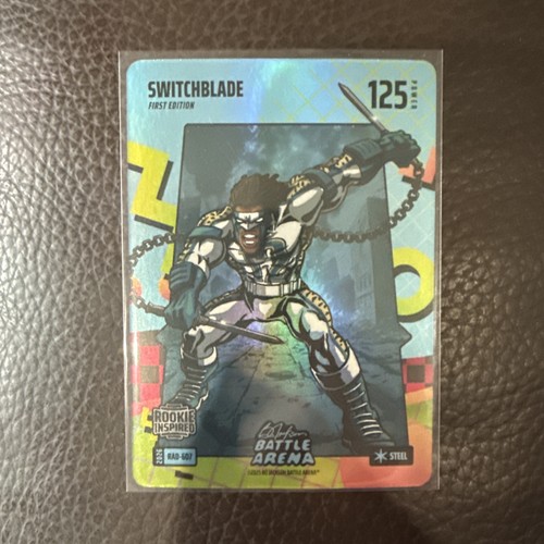 Switchblade `Travis Hunter` Bo Jackson Battle Arena 80\'s Rad Steel Rookie