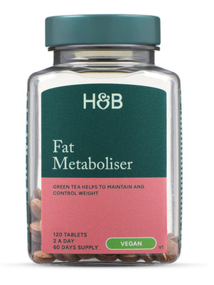 Holland & Barrett Fettstoffwechsel 120 Tabletten + Grüntee UVP 13,49£