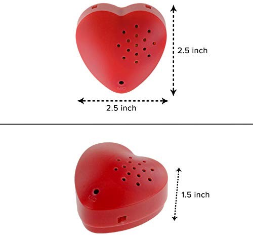 2 Pack, 30 Second Voice Sound Recorder Module for Plush Toy, 2pack + Red - Picture 3 of 7