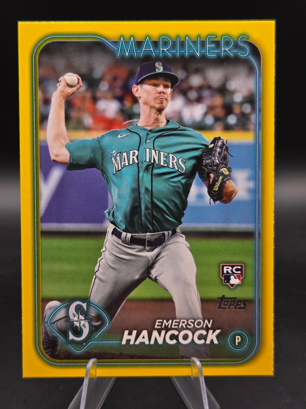 2024 Topps Series One Emerson Hancock RC 39 Yellow Foil