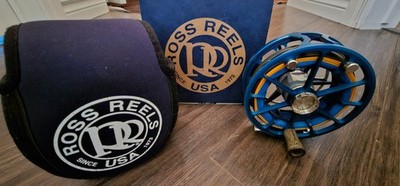 Ross Evolution R salt fly reel 7/8  Matte blue 