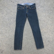 Gap 1969 Jeans Women's Dark Wash 26P Always Skinny Stretch Denim