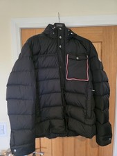 Moncler Men's Prevot Giubbotto Down Hooded Jacket Black Size 6 XL XXL 