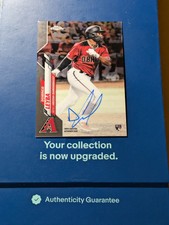 2020 Topps Chrome Domingo Leyba RC AUTO #RA-DL Arizona Diamondbacks Rookie ⚾🧢