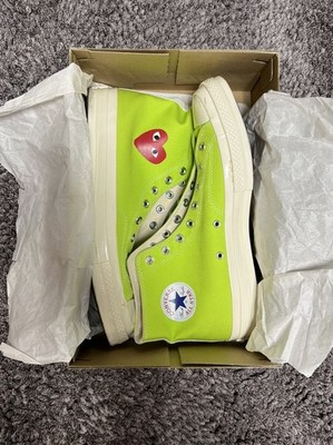 CONVERSE COMME DES GARCONS Green Size 12 NO LACES