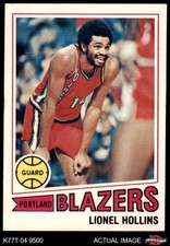 1977 Topps #39 Lionel Hollins Trail Blazers Arizona St 7 - NM