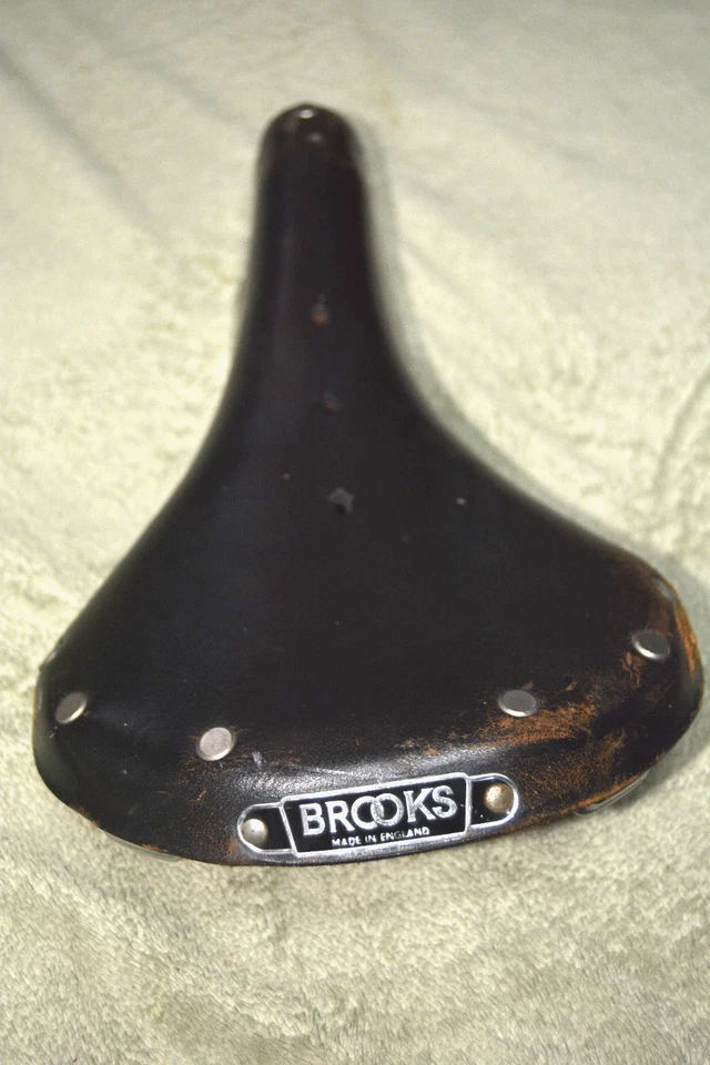 Sillín de cuero Brooks B-15 Champion estrecho B15 ¡Silla de montar de cuero liso! ¡ENVÍO GRATUITO! Foto 2 de 4