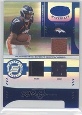 2004 Leaf Certified Materials Freshman Fabric Mirror Blue 45/50 Darius Watts 0f3