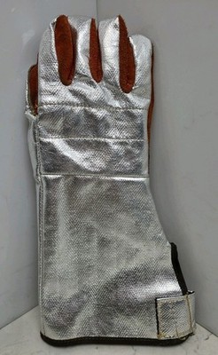 Extreme Heat Glove Aluminized Leather Palm Universal Fit *Right Hand Only* Read 