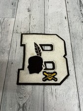 VTG Saint Bonaventure university Letterman’s patch baseball Brown Chenille Patch